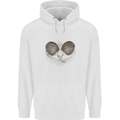 Ping Pong Sketch Table Tennis Set Childrens Kids Hoodie White