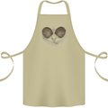Ping Pong Sketch Table Tennis Set Cotton Apron 100% Organic Khaki