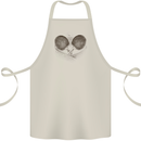 Ping Pong Sketch Table Tennis Set Cotton Apron 100% Organic Natural