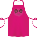 Ping Pong Sketch Table Tennis Set Cotton Apron 100% Organic Pink