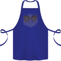 Ping Pong Sketch Table Tennis Set Cotton Apron 100% Organic Royal Blue