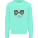 Ping Pong Sketch Table Tennis Set Kids Sweatshirt Jumper Peppermint