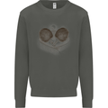 Ping Pong Sketch Table Tennis Set Kids Sweatshirt Jumper Storm Grey