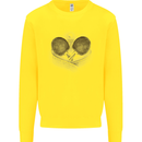 Ping Pong Sketch Table Tennis Set Kids Sweatshirt Jumper Yellow