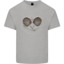 Ping Pong Sketch Table Tennis Set Kids T-Shirt Childrens Sports Grey