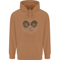 Ping Pong Sketch Table Tennis Set Mens 80% Cotton Hoodie Caramel Latte