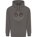 Ping Pong Sketch Table Tennis Set Mens 80% Cotton Hoodie Charcoal