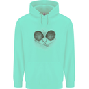 Ping Pong Sketch Table Tennis Set Mens 80% Cotton Hoodie Peppermint