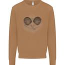 Ping Pong Sketch Table Tennis Set Mens Sweatshirt Jumper Caramel Latte
