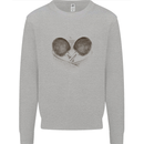 Ping Pong Sketch Table Tennis Set Mens Sweatshirt Jumper Sports Grey