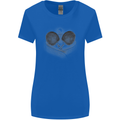 Ping Pong Sketch Table Tennis Set Womens Wider Cut T-Shirt Royal Blue