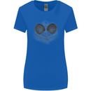 Ping Pong Sketch Table Tennis Set Womens Wider Cut T-Shirt Royal Blue