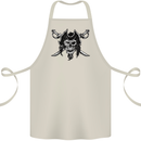 Pirate & Swords Skull Captain Jolly Roger Cotton Apron 100% Organic Natural