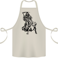 Pitbull Grim Reaper Dog Skull Satan Demon Cotton Apron 100% Organic Natural
