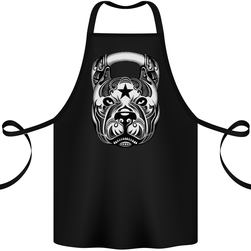 Pitbull Kettlebell Gym Training Top Workout Cotton Apron 100% Organic Black