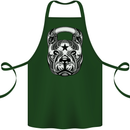 Pitbull Kettlebell Gym Training Top Workout Cotton Apron 100% Organic Forest Green