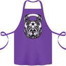 Pitbull Kettlebell Gym Training Top Workout Cotton Apron 100% Organic Purple