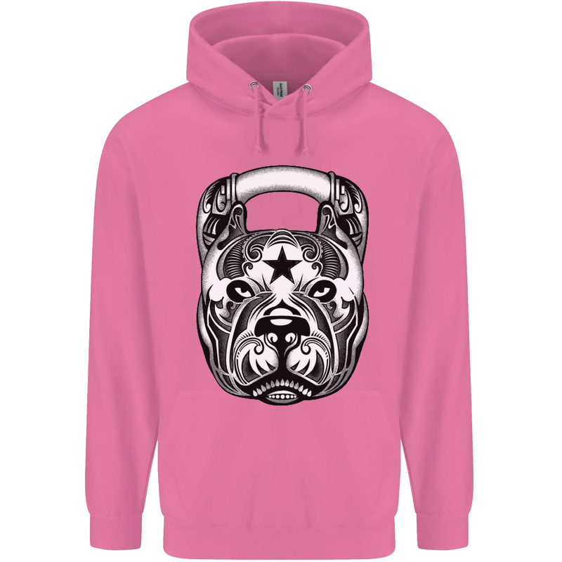 Pitbull Kettlebell Gym Training Top Workout Mens 80% Cotton Hoodie Azelea