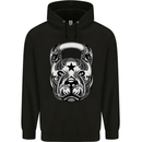Pitbull Kettlebell Gym Training Top Workout Mens 80% Cotton Hoodie Black