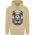 Pitbull Kettlebell Gym Training Top Workout Mens 80% Cotton Hoodie Sand