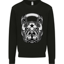 Pitbull Kettlebell Gym Training Top Workout Mens Sweatshirt Jumper Black