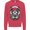 Pitbull Kettlebell Gym Training Top Workout Mens Sweatshirt Jumper Heliconia
