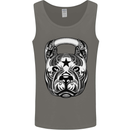 Pitbull Kettlebell Gym Training Top Workout Mens Vest Tank Top Charcoal