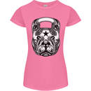 Pitbull Kettlebell Gym Training Top Workout Womens Petite Cut T-Shirt Azalea