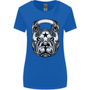 Pitbull Kettlebell Gym Training Top Workout Womens Wider Cut T-Shirt Royal Blue