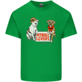 Pitbull Lovers Funny Dog Valentine's Day Mens Cotton T-Shirt Tee Top Irish Green