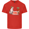 Pitbull Lovers Funny Dog Valentine's Day Mens Cotton T-Shirt Tee Top Red