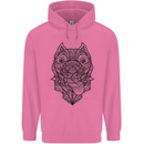 Pitbull Mandala Art Dog Lover Childrens Kids Hoodie Azalea