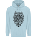 Pitbull Mandala Art Dog Lover Childrens Kids Hoodie Light Blue