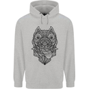 Pitbull Mandala Art Dog Lover Childrens Kids Hoodie Sports Grey