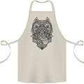 Pitbull Mandala Art Dog Lover Cotton Apron 100% Organic Natural