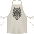 Pitbull Mandala Art Dog Lover Cotton Apron 100% Organic Natural