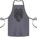 Pitbull Mandala Art Dog Lover Cotton Apron 100% Organic Steel