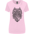 Pitbull Mandala Art Dog Lover Womens Wider Cut T-Shirt Light Pink