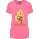 Pixelated Revolution Anarchy Anarchist 99% Womens Wider Cut T-Shirt Azalea