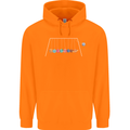Planets Game Astronomy Space Funny Universe Childrens Kids Hoodie Orange