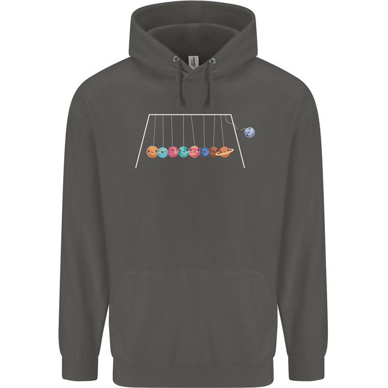 Planets Game Astronomy Space Funny Universe Childrens Kids Hoodie Storm Grey