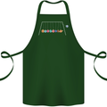 Planets Game Astronomy Space Funny Universe Cotton Apron 100% Organic Forest Green