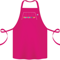 Planets Game Astronomy Space Funny Universe Cotton Apron 100% Organic Pink