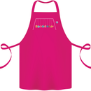 Planets Game Astronomy Space Funny Universe Cotton Apron 100% Organic Pink