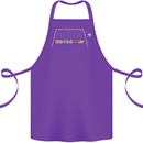 Planets Game Astronomy Space Funny Universe Cotton Apron 100% Organic Purple