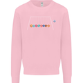 Planets Game Astronomy Space Funny Universe Kids Sweatshirt Jumper Light Pink