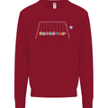 Planets Game Astronomy Space Funny Universe Kids Sweatshirt Jumper Red