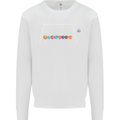 Planets Game Astronomy Space Funny Universe Kids Sweatshirt Jumper White
