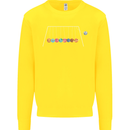 Planets Game Astronomy Space Funny Universe Kids Sweatshirt Jumper Yellow