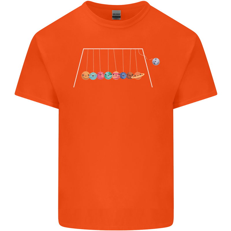 Planets Game Astronomy Space Funny Universe Kids T-Shirt Childrens Orange